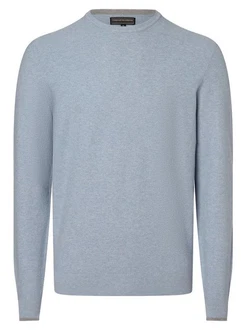 Finshley & Harding Strickpullover Blau/Hellblau/Grau Finshley & Harding Strickpullover Blau/Hellblau/Grau