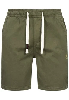 Indicode Chinoshorts Kendari Dunkelgrün/Khaki Indicode Chinoshorts Kendari Dunkelgrün/Khaki