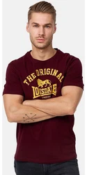 Lonsdale T-Shirt Original Dunkelrot/Lila/Rosa/Rot/Bordeaux/Fliederfarben