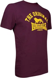 Lonsdale T-Shirt Original Dunkelrot/Lila/Rosa/Rot/Bordeaux/Fliederfarben