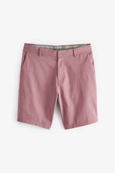 Next Chinoshorts Stretch-Chinoshorts Slim-Fit Rosa/Lila/Rot