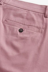 Next Chinoshorts Stretch-Chinoshorts Slim-Fit Rosa/Lila/Rot