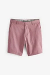 Next Chinoshorts Stretch-Chinoshorts Slim-Fit Rosa/Lila/Rot