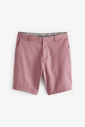 Next Chinoshorts Stretch-Chinoshorts Slim-Fit Rosa/Lila/Rot