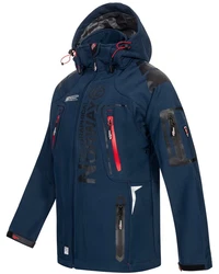 Geographical Norway Softshelljacke Herren Outdoor  Dunkelblau/Hellblau