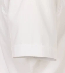 Redmond Kurzarmhemd Slim Fit Weiß/Creme