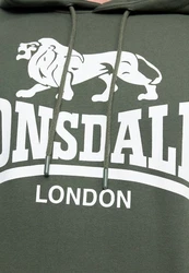Lonsdale Hoodie Sherborne Dunkelgrün/Grün