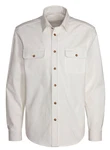 John Devin Langarmhemd Weiß/Grau/Khaki/Dunkelblau/Beige/Creme