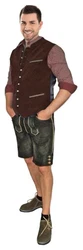 Maddox Trachtenweste Zwiesel Braun