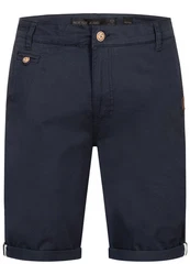 Indicode Chinoshorts Creel Dunkelblau