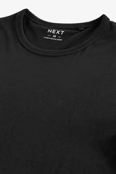 Next Unterhemd T-Shirts (2-St) Schwarz/Grau/Dunkelgrau