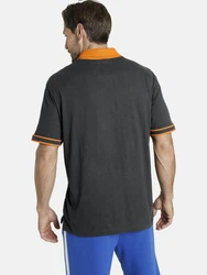 Jan Vanderstorm Poloshirt ISFRIED Dunkelgrau/Grau/Orange/Rot