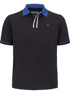 Jan Vanderstorm Poloshirt ISFRIED Dunkelblau/Blau