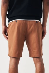 Next Chinoshorts Stretch-Chinoshorts Slim-Fit Braun/Orange/Beige/Khaki