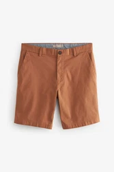 Next Chinoshorts Stretch-Chinoshorts Slim-Fit Braun/Orange/Beige/Khaki