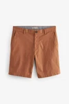 Next Chinoshorts Stretch-Chinoshorts Slim-Fit Braun/Orange/Beige/Khaki