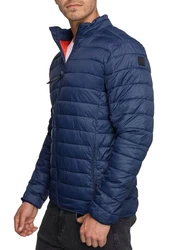 Indicode Kurzjacke Amare Dunkelblau/Blau/Hellblau