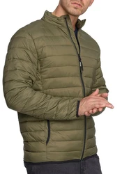 Indicode Kurzjacke Amare Dunkelgrün/Grün/Khaki