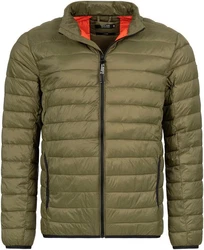 Indicode Kurzjacke Amare Dunkelgrün/Grün/Khaki