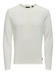 Rundhalspullover ONSGARSON 12 WASH CREW KNIT NOOS