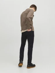 Jack & Jones 5-Pocket Slim-fit Jeans Glenn Schwarz/Dunkelblau