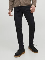 Jack & Jones 5-Pocket Slim-fit Jeans Glenn Schwarz/Dunkelblau