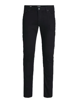 Jack & Jones 5-Pocket Slim-fit Jeans Glenn Schwarz/Dunkelblau