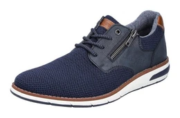 Schnrschuh mit seitlichem Reiverschluss, Freizeitschuh, Halbschuh, Schnrschuh