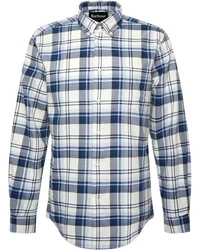 Barbour Hemd Falstone Blau/Hellblau