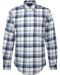Barbour Hemd Falstone Blau/Hellblau
