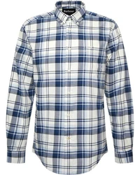 Barbour Hemd Falstone Blau/Hellblau