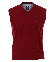 Redmond Strickpullover Pullunder Blau/Dunkelblau