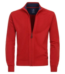 Redmond Strickjacke 681 Rot/Dunkelrot
