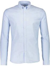 LINDBERGH Businesshemd Oxford-Hemd Hellblau/Blau