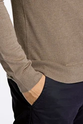 Lindbergh Pullover Strickpullover Khaki/Beige/Braun/Grau