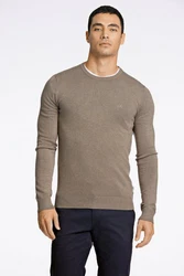Lindbergh Pullover Strickpullover Khaki/Beige/Braun/Grau