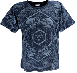 Guru-Shop T-Shirt Tibet & Buddhist Art T-Shirt 
