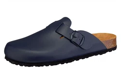 Lico Bioline Clog Pantolette Dunkelblau/Blau