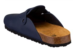 Lico Bioline Clog Pantolette Dunkelblau/Blau