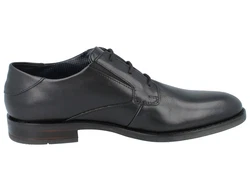 bugatti Schnürschuh Hellblau/Schwarz