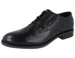 bugatti Schnürschuh Hellblau/Schwarz