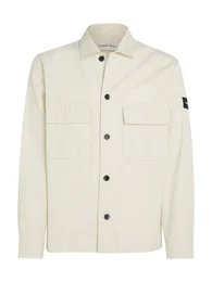 Langarmhemd COTTON NYLON OVERSHIRT mit aufgesetzten Brusttaschen