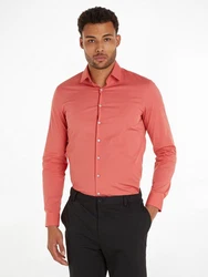Calvin Klein Hemd Rot/Rosa/Orange/Dunkelrot