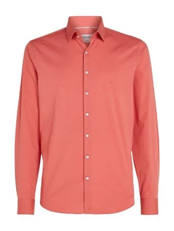 Calvin Klein Hemd Rot/Rosa/Orange/Dunkelrot