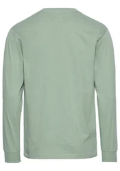 Vans Langarmshirt MN LEFT CHEST HIT LS Grün/Hellgrün
