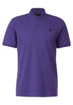 STREET ONE MEN Poloshirt Lila/Dunkelblau