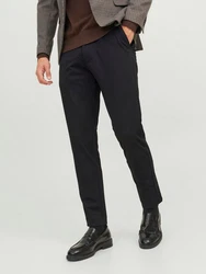 Jack & Jones Chinohose JPSTMarco JJCooper Schwarz/Dunkelblau/Dunkelgrau