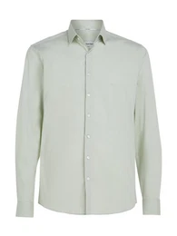 Langarmhemd POPLIN LEAF PRINT SLIM SHIRT