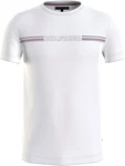 Tommy Hilfiger T-Shirt STRIPE CHEST TEE Weiß/Creme/Dunkelblau