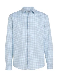 Langarmhemd POPLIN CHECK PRINT SLIM SHIRT